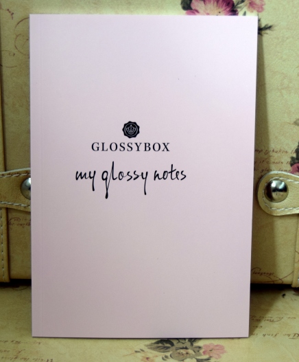 Glossybox note book